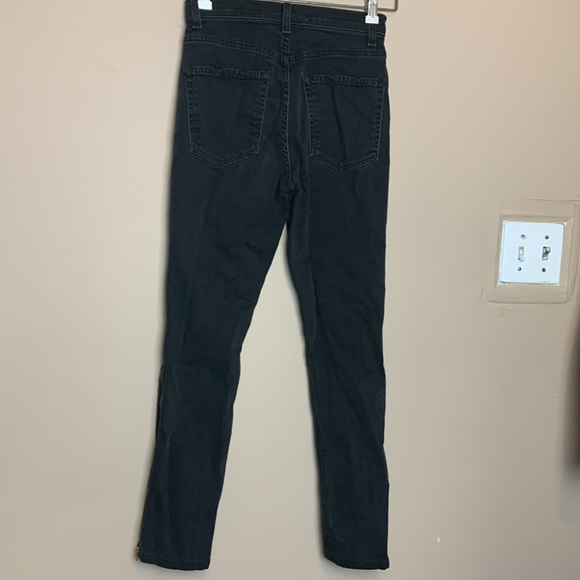 Reformation Hendrix Zipper Jeans Size 25 - Picture 11 of 16